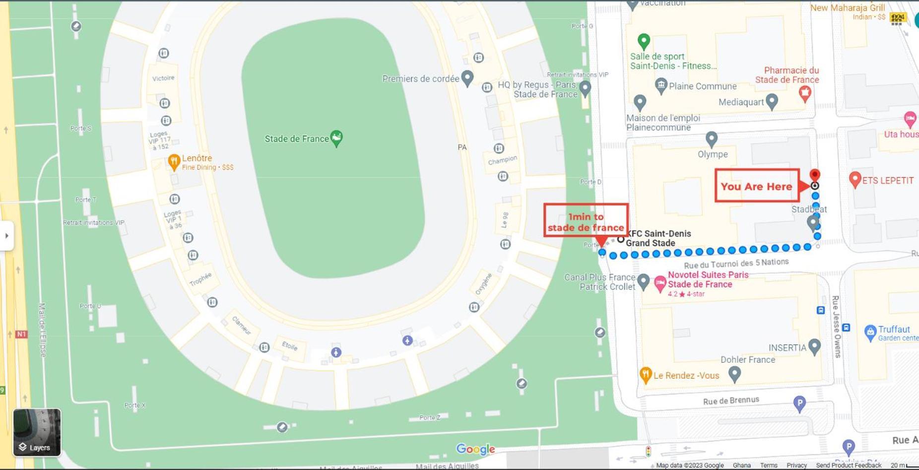 F2 Paris 10Eme Gare Du Nord - Stade De France - Parking Saint-Denis  Exterior photo